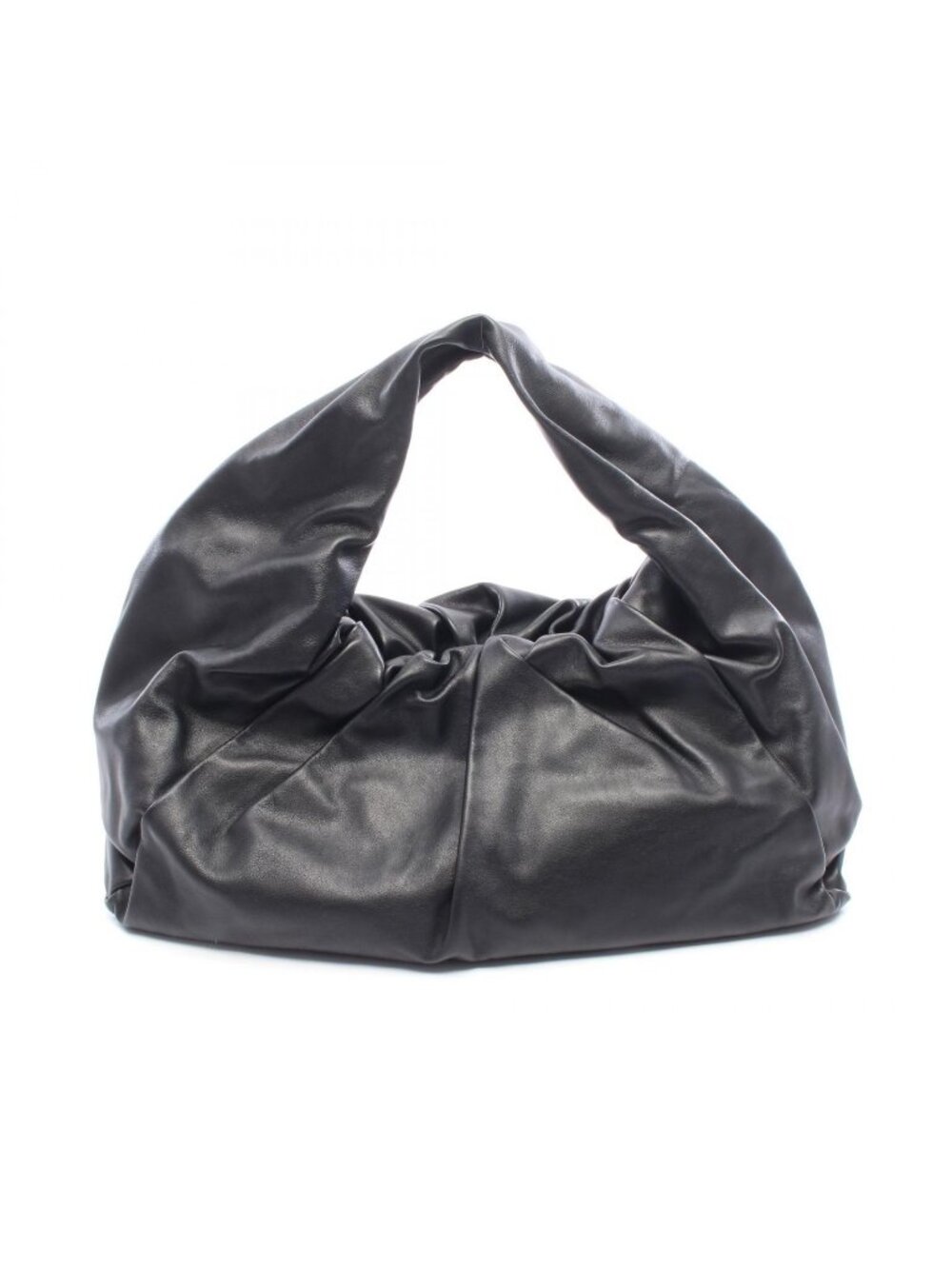 Bottega Veneta Shoulder Bag the Pouch Large Black Leather